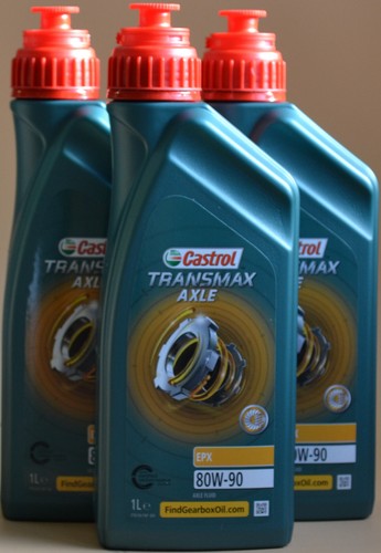 3x1 liter castrol axle epx - ,